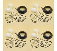 Kit De Réparation De Carburateur pour pour CBR600F pour CBR600F2 pour CBR 600F 600 F2 1991-1994, Pièces De Rechange pour Membrane De Flotteur Kit De Reconstruction De Carburateur(Ensemble 1)
