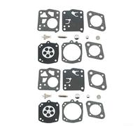 Kit de réparation de carburateur pour Tillotson, compatible avec 288XP 385 266XP 268XP 272XP J625 630 670, joints et membranes pour tronçonneuses (2 set)