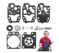Kit de réparation de carburateur pour tondeuse à chaîne Walbros K10-WYC Homelite WYC Ryobi RLTGM25CS Tondeuse PBV-30A Souffleurs