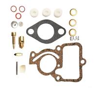 Kit de réparation de carburateur pour tracteur Farmall - Kit de reconstruction compatible avec carburateurs IH, conception de valve sans colle, construction métallique (pièce n° 63349