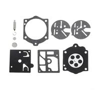 Kit de réparation de carburateur pour tronçonneuse 3400 3700 3800 4000 | Kit professionnel de reconstruction de carburateur avec joints et membranes pour l'entretien des équipements électriques de