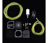 Kit de réparation de carburateur pour tronçonneuses McCulloch 32cc/35cc/38cc (modèles 3200, 3205, 3210, 3505, 3516, 3805, 3818) et Homelite 250 - Comprend Fuel Li