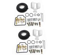 Kit De Réparation De Carburateur pour X4 pour CB1300 Cruiser 1997-2003 : Flotteur, Pointeau, Vis d'air, Piston, Membrane À Dépression Kit de réparation de carburateur(2 Ensemble)