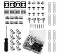 Kit de réparation de casque de hockey,Kit de réparation de casque de football - Kit de réparation polyvalent pour casque de hockey - Pièces de rechange pour football 57X, outil manuel facile à