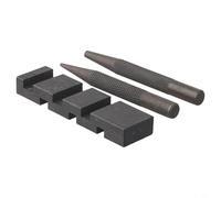 Kit de réparation de chaîne de poche pour tronçonneuse de 90 cm, outils de maillon maître pour chaînes à pas LP de 6,35 mm, ensemble de disjoncteur de chaîne en acier au carbone avec aiguille à