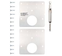 Wolfcraft Set de plaques de montage pour charnière à pot 1 pc(s)