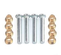 Kit de réparation de charnière de porte de voiture en acier inoxydable pour Navara 1997-2005, pour réparation extérieure pour restaurer le fonctionnement fluide et réduire le bruit, pour un