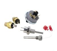 Kit de réparation de chauffage de piscine équipé d'une thermistance de capteur de fumée et de composants d'interrupteur compatible avec 42002 0024S 42001 0053S et plus pour l'entretien du système de