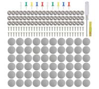 Kit de réparation de ciel de voiture | Rivets pour plafond intérieur du véhicule | Kit de montage de voiture avec outil pour toit ouvrant de camion