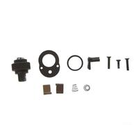 Kit de réparation de clé à cliquet à 72 dents, 11 pièces chromées de rechange pour les tailles d'entraînement 1/4", 3/8", 1/2", automobile et mécanique générale (S)