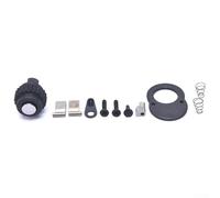 Kit de réparation de clés à douille à cliquet 1/4", 3/8", 1/2" 24 dents avec interface pour l'entretien automobile et les travaux de mécanique générale - Couleur noire (S)