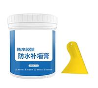 Kit de réparation de cloison sèche, mastic réparateur pour fissures de 600 g avec outils, kit pour réparation de trous dans les murs, pour appartements, dortoirs, lieux de travail, garages, sous-sols