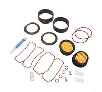 Kit de réparation de compresseur d'air silencieux sans huile avec joints de cylindre, segments de piston et éléments filtrants pour modèles 550 W, 750 W, 1100 W, 1500 W (550 W)