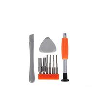 Kit de réparation de console de jeu 9 pièces pour Nintendo Switch, 3DS, Wii U, Lite, NES, pour SNES, N64, Game Boy, pour Xbox 360 avec tournevis et outils de levier