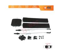 Kit de réparation de couvercle de loquet de vitre latérale coulissante Esc Auto Parts Edp573 7h0847781b