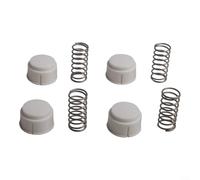 Kit de réparation de couvercle de refroidisseur igloo avec boutons et ressorts pour rétablir le fonctionnement fluide et réduire les oscillations du couvercle pendant le transport