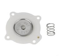 Kit de réparation de diaphragme compatible ASCO comprenant des diaphragmes C113443 et C113444 avec plaque en acier inoxydable 304 et accélérateur en laiton (C113444)