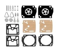 Kit de réparation de diaphragme de carburateur pour tondeuse à gazon, construction en plastique et métal pour modèles HS 340/345/346/353/350/372/346XP/RB-153, 2 sets