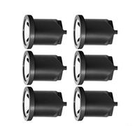 Kit de réparation de disjoncteur sous vide de 6 pièces pour Flushometer - Pièces de rechange en plastique antirouille pour restauration de la fonction anti-siphon pour systèmes de chasse d'eau de