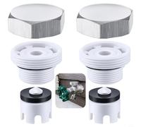 Kit de réparation de disjoncteur sous vide en acier inoxydable pour valve anti-siphon, compatible avec les robinets extérieurs VACVBKX1B et standard, kit de joints en laiton et plastique pour la