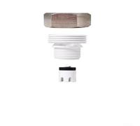 Kit de réparation de disjoncteur sous vide en acier inoxydable pour valve anti-siphon, comprend un bouchon en laiton pour joint d'étanchéité à joint torique, compatible avec standard F (2 pièces)