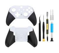 Kit de réparation de façade de boîtier Avant et arrière pour Manette Xbox One Elite Series 2 (Blanc)