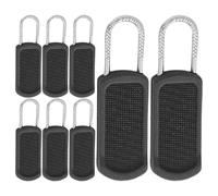 Kit de réparation de fermeture éclair, languette de fermeture éclair,Languettes de détachables - Remplacement de tirette de bagage à glissière, kit de réparation Zip Fix pour valise