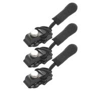 Kit de réparation de fermetures éclair : nylon, remplacement de la tirette de fermeture éclair, tête de fermeture éclair de rechange coulissante amovible | Solution de réparation rapide et