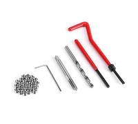 Kit de réparation de fil M5 M6 M8, 30 pièces HSS haute résistance, kit de taraudage et détaraudage pour réparation automobile, bricolage, atelier et maintenance industrielle