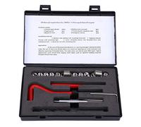 Kit de réparation de filetage, 20 pièces M9x1.5 Kit d'outils de réparation de filetage en acier inoxydable pour la réparation de filetage femelle