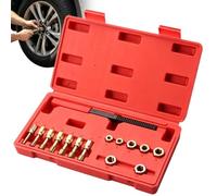Kit de Réparation de Filetage Chasse-Filets Coffret Rangement Métrique | Kits Réparation de Filetage pour Atelier Auto Moteur Machine Cric Garage Entretien Mécanique Industriel