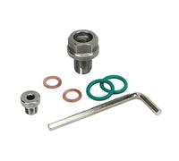 Kit de Réparation de Filetage de Carter d'huile Autotaraudant, Bouchon de Vidange surdimensionné Facile à Installer pour Voiture (M12.1-1.25x15mm)