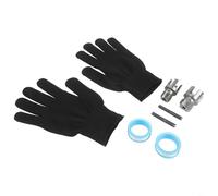 Kit de réparation de filetage de tuyau, enfile-fileteuse interne externe et outil d'extraction de robinet cassé pour enlever les tuyaux endommagés, extracteur de boulons rouillés pour tuyaux en