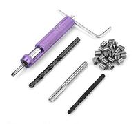 Kit de Réparation de Filetage d'Inserts Filetés en Acier Inoxydable 304 Outils d'Installation d'Insert de Type M6 * 1.0 * 2D