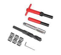 Kit de Réparation de Filetage en Acier Inoxydable, clé Complète, Outil de Forage torsadé pour Appareillage Haute Tension M16x2