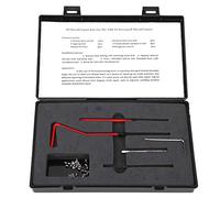 Kit de Réparation de Filetage M2.5x0.45, 30 Pièces en Acier Inoxydable pour Filetage Femelle, Ensemble d'Insertion de Filetage avec Foret Spirale et Clé pour Alliage d'Aluminium et