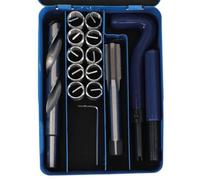 Kit de Réparation de Filets - BGS TECHNIC - M14 x 1,5 - 14 Pièces - Acier HSS-G - Couleur Bleue