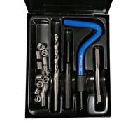 Kit de réparation de filets rapportés - BGS TECHNIC - HELICOIL - M8 x 1 25 - 15 filets rapportés - 1 foret - 1 taraud