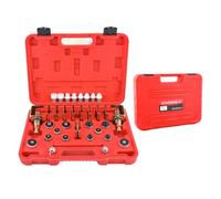 Kit de réparation de fuite de climatisation de voiture - Testeur portable pour réfrigérants, systèmes de tuyauterie et tests de pression du radiateur dans les véhicules