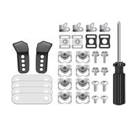 Kit de réparation de Hockey | 31 pièces avec agrafes vis Joints de Rechange - Ensemble d'outils de Hockey | pour Usage Familial Adulte, Femme, Jardin et Sports de Plein air