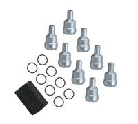 Kit de réparation de joint à rotule de carburant haute pression avec joint torique pour moteur diesel Ford 6.0L 2003-2010, outil d'étanchéité en métal pour réparation de fuite et renouvellement de