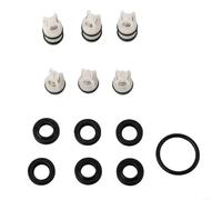 Kit de réparation de joint et de clapet anti-retour pour pompe de nettoyeur haute pression domestique 220 V compatible avec les machines de nettoyage de voiture portables de type triangulaire
