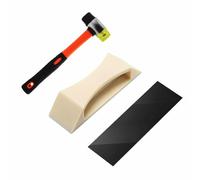 Kit de réparation de joints avec pince de planche, marteau et tampon lavable, kit de réparation pour sols stratifiés, parquets, vinyle et parquets finis (lot de 3)