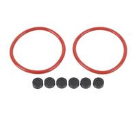 Kit de Réparation de Joints de Sceaux en Caoutchouc 2 o Anneau 6 Pucks Remplacement Kit de Révision pour Adaptateur Nab, Adaptateur de Bande de Joints en Caoutchouc pour l'entretien du