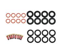 Kit de réparation de joints d'injecteurs de carburant, 8 ensembles, pour Toyota 4Runner/Tundra/Land Cruiser/Sequoia et pour Lexus GX470 4,7 L V8 Buse d'injecteur de voiture