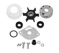 Kit de réparation de la roue de pompe à eau Kit de reconstruction de 14pcs haute performance pour 2 2 traits Outboard Moteur 1988 2002 Abs en métal