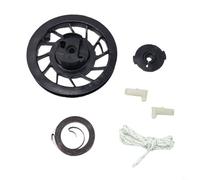 Kit de réparation de lanceur avec poulie de démarrage, plaque de friction et cordon de tirage, compatible avec les numéros de pièces 499901 695128 281505S 281505 557059 pour moteurs classiques et pour