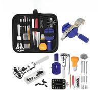 Kit de réparation de montre 147 pièces, extracteur de boîtier arrière, goupille de liaison, barre à ressort