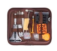 Kit de réparation de montre Professionnel 149 en 1 Watch Battery Remplacement d'outils Ensemble d'outils avec tournevis magnétique Pink Remover Opender Garder pour la montée