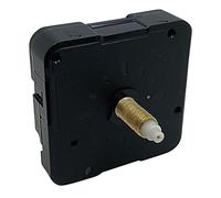 Kit de réparation de moteur pour mécanisme d'horloge à quartz - Fonctionne avec des piles ROHS - Compatible avec Baitu 6168 (long - Filetage doré 15 mm - Longueur totale 21 mm, sans cintre)